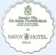 Savoy Hotel